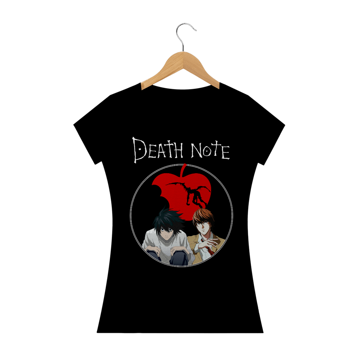 Nome do produto: Baby Look Death Note - Cartoons