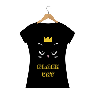 Nome do produtoCamiseta feminina black cat