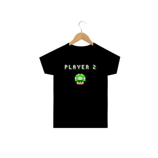 Blusa Infantil Player 2 - Mario