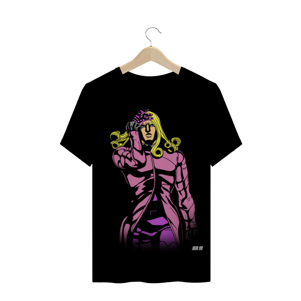 Nome do produtoCamiseta Funny Valentine - JoJo\'s Bizarre Adventure Part 7: Steel Ball Run