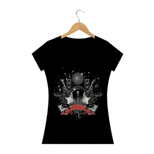 Nome do produtoCAMISETA FEMININA BABY LONG MUSIC ROCK