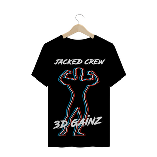 Nome do produto3D GAINZ T-SHIRT (BLACK)