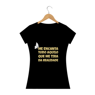 Camiseta Frase Me Encanta Feminina