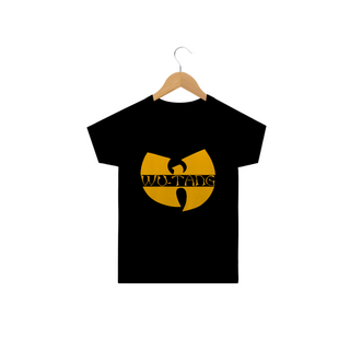 Nome do produtoCamiseta Infantil Wu Tang Clan Logo Tradicional Amarelo