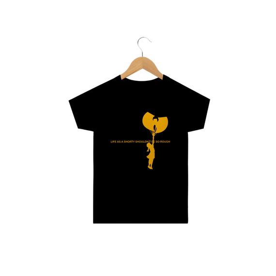 Camiseta Infantil Wu Tang Clan Life As A Shorty