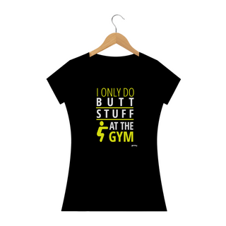 Camiseta Feminina At the Gym Baby Long Quality