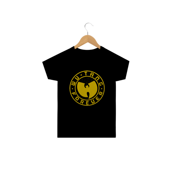 Camiseta Infantil Wu Tang Clan Forever Carimbo 