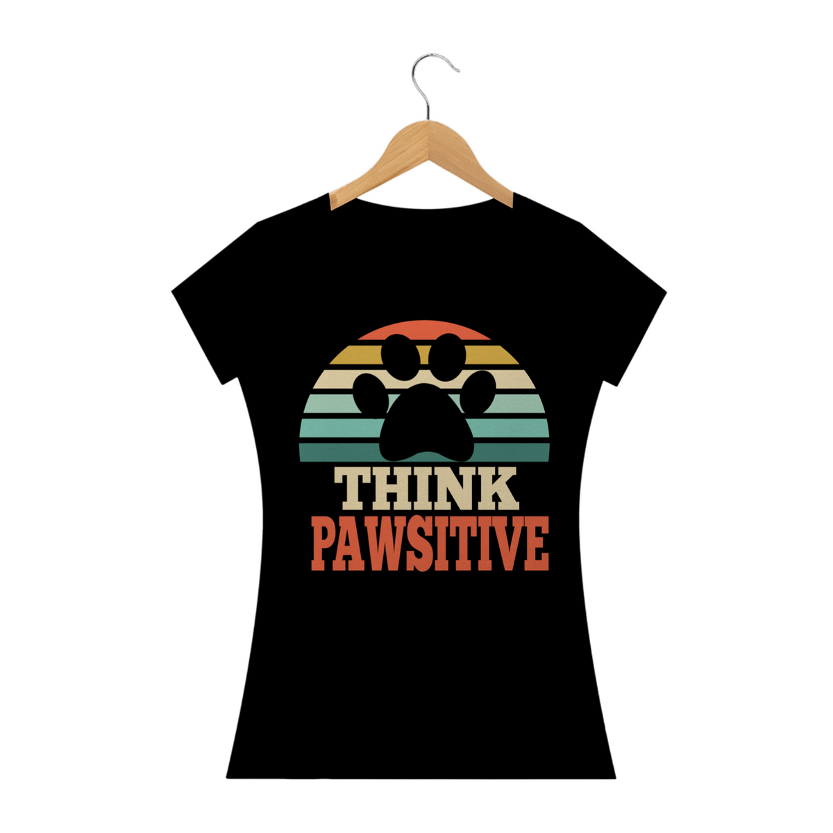 Nome do produto: Think Pawsitive Vintage feminina