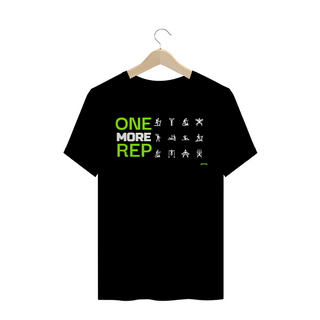 Camiseta Unissex One More Rep Tshirt Quality