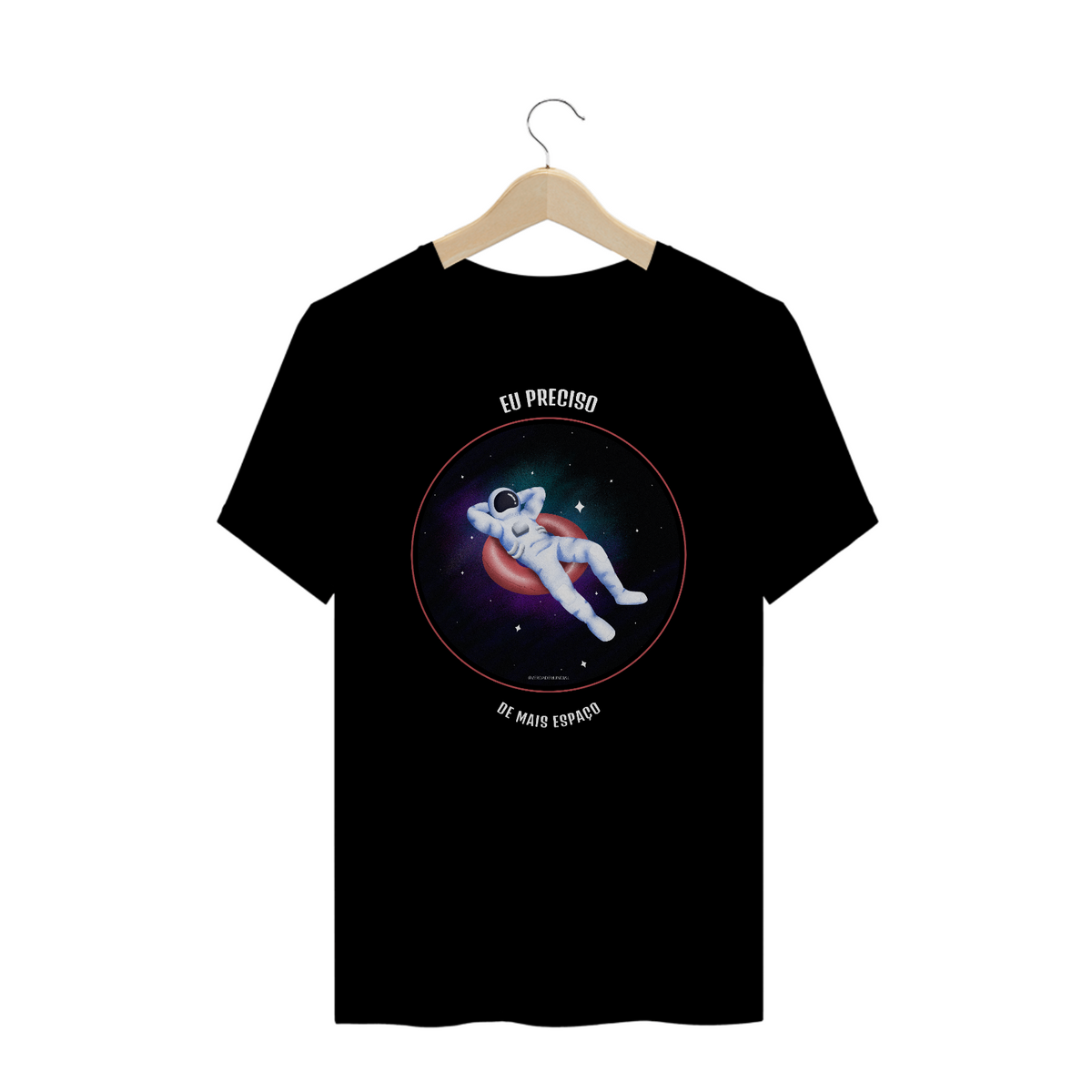 Nome do produto: Mais Espaço | Camiseta Masculina