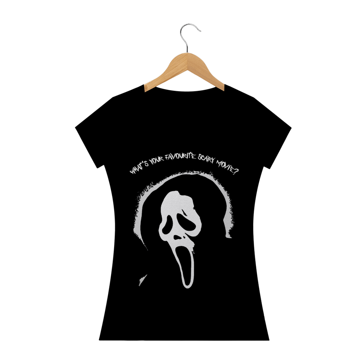 Nome do produto: Ghostface Scream Camiseta Preta 2