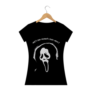 Ghostface Scream Camiseta Preta 2