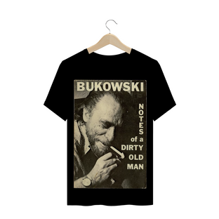 Nome do produtoCamiseta Masculina Charles Bukowski Literatura 