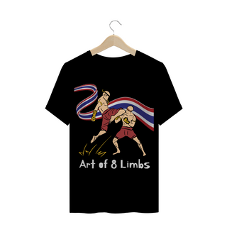 Camiseta Masc. Art of 8 Limbs Muaythai [cores]