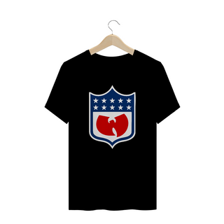 Nome do produtoT-Shirt Camiseta de Malha Quality WUTANG Logo Escudo America