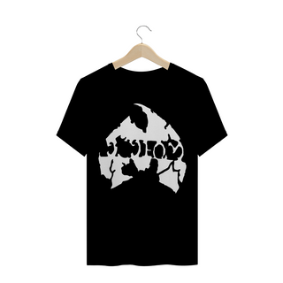 Nome do produtoT-Shirt Camiseta de Malha Quality WUTANG Logo Method Com Letra White