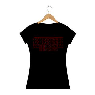 Nome do produtoCamiseta Baby Look Stranger Things - Filmes/Séries TV