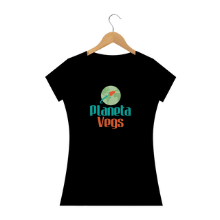 Planeta Vegs sem Slogan - Para camiseta escura