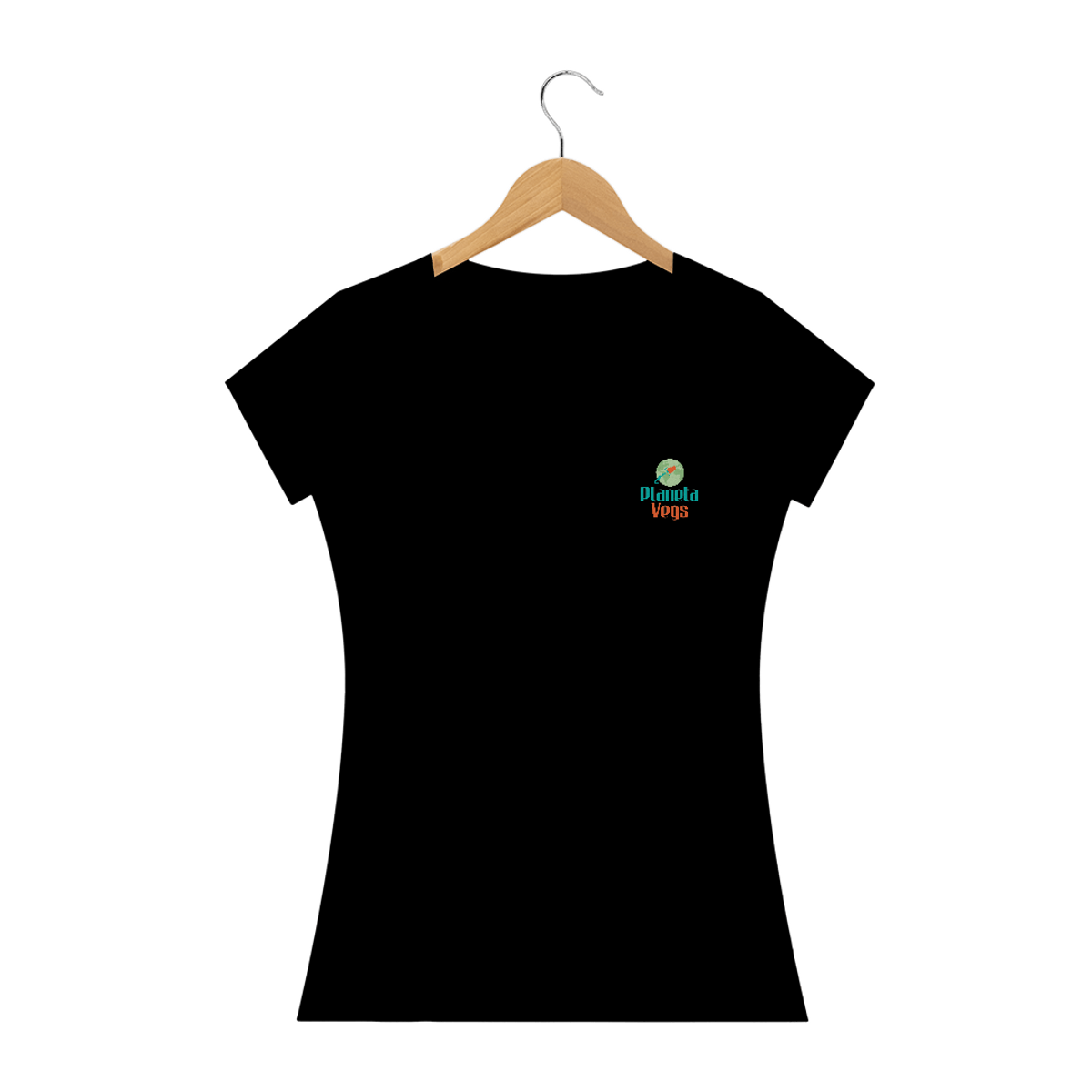 Nome do produto: Planeta Vegs sem Slogan Lapela -  camiseta escura