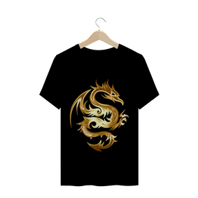 Camiseta Dragão Dourado