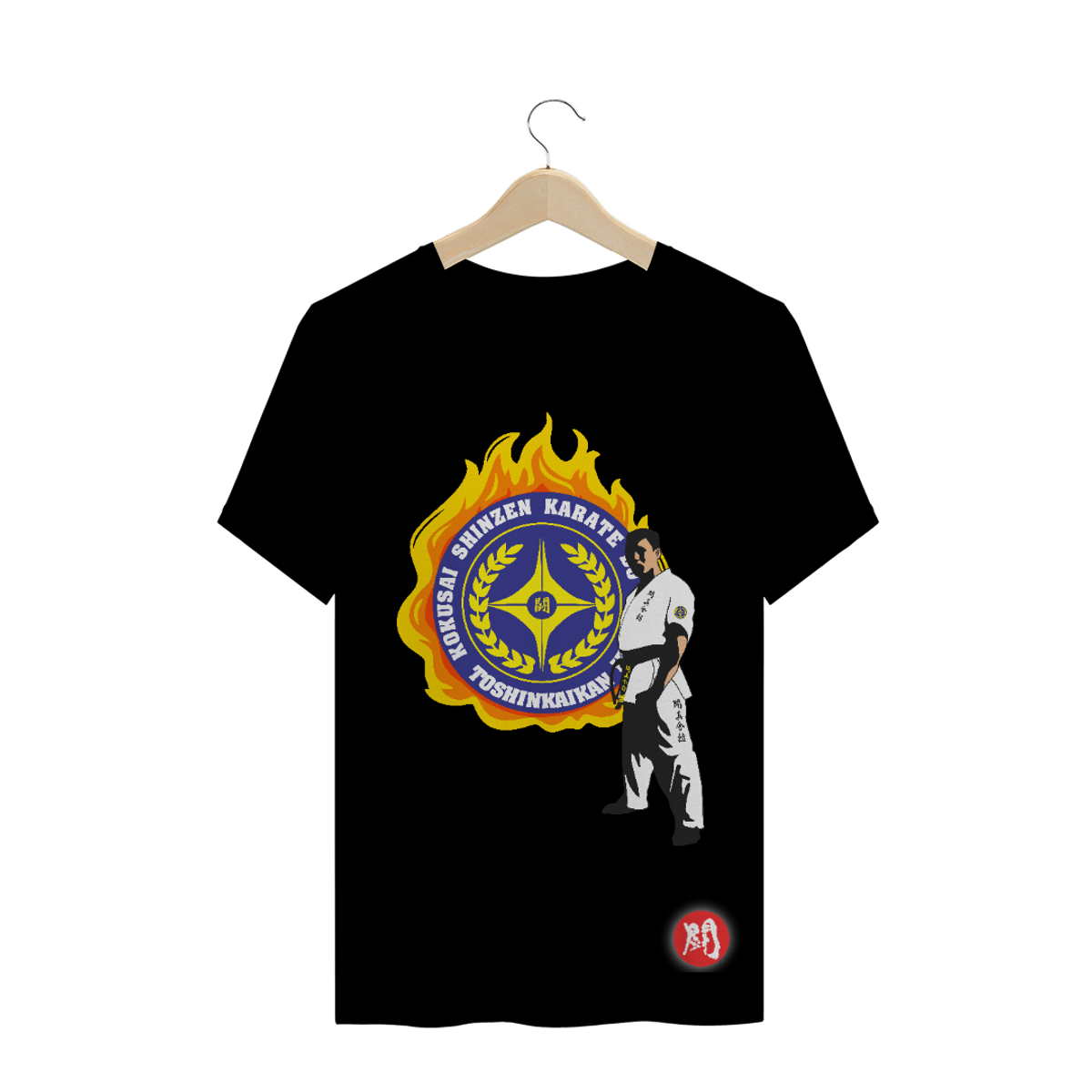 Nome do produto: Camiseta Masc. Karate Toshinkaiikan [cores]