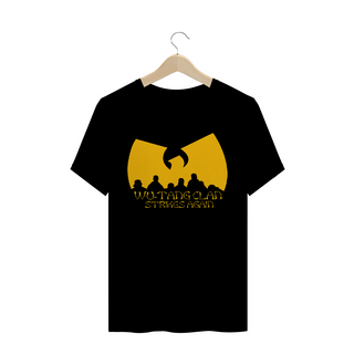 Nome do produtoCamiseta de Malha Quality Wu Tang Clan Logo Strikes Again Amarelo