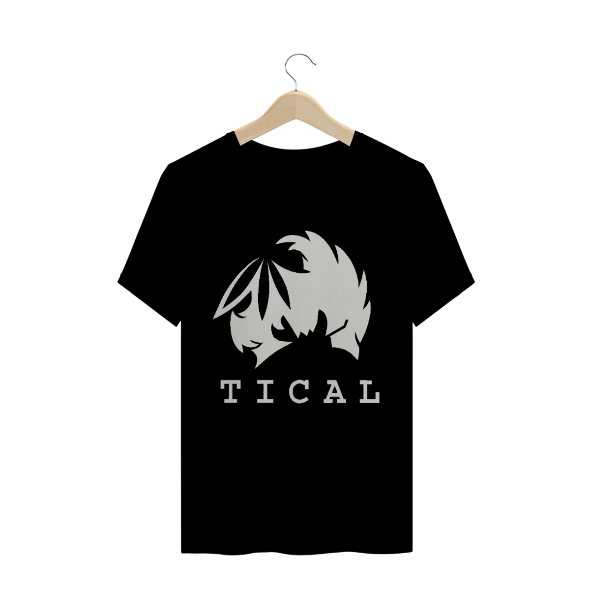 Nome do produto: Camiseta de Malha Quality Wu Tang Clan Logo Tradicional Tical