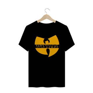 Nome do produtoCamiseta de Malha Wu Tang Clan Hip Hop PLUS SIZE Logo WU
