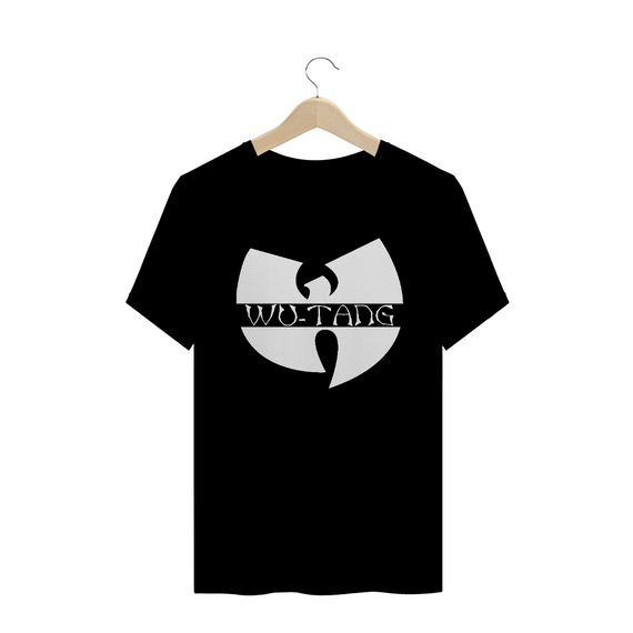 Camiseta de Malha Wu Tang Clan Hip Hop PLUS SIZE Logo WU