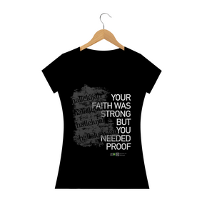 Nome do produto  Camiseta Ep 535 - Hallelujah Feminina