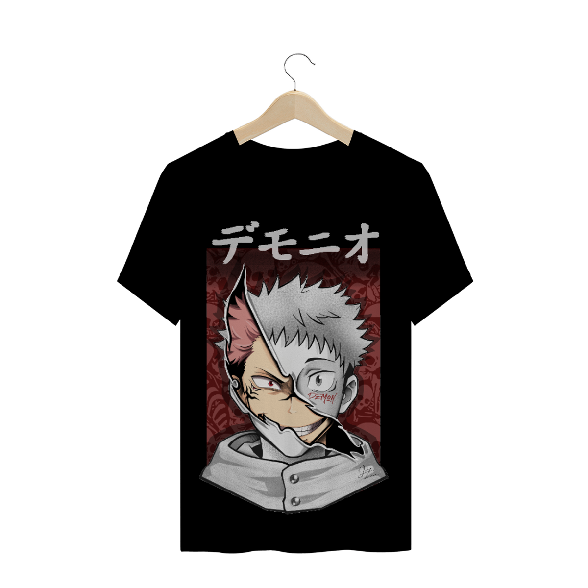 Nome do produtoCamiseta Itadori Demon - Jujutsu Kaisen 