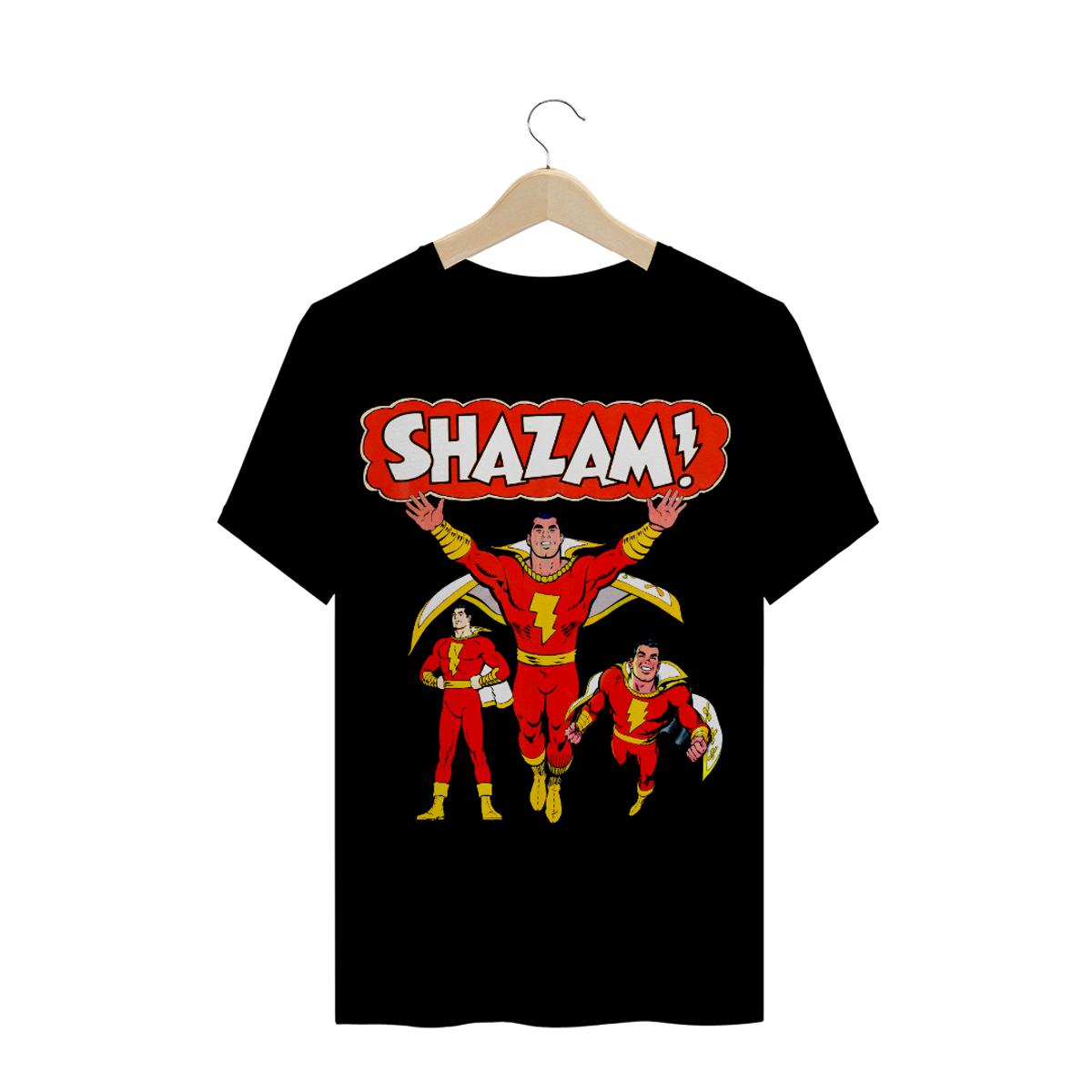 Nome do produto: Camiseta Shazaaaam! - Heróis