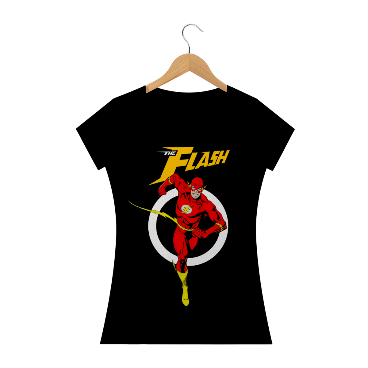 Nome do produto: Baby Look The Flash Wally West - Heróis