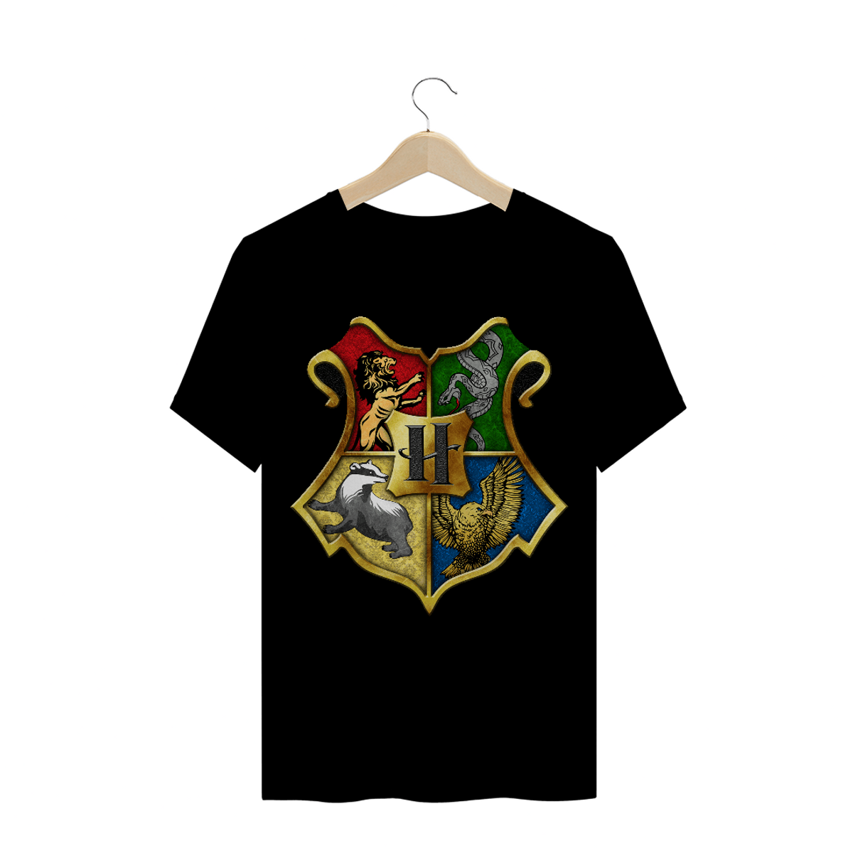 Nome do produto: Camiseta HP Houses - Filmes/Séries TV