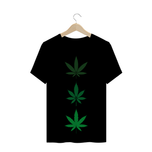 Nome do produtoT-Shirt 3 Folhas Verdes