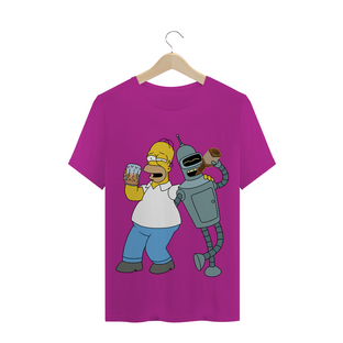 Nome do produtoT-SHIRT QUALITY HOMER & BENDER