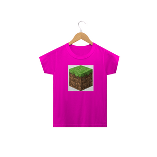 Nome do produtoCamiseta Infantil Minecraft (T-Shirt)
