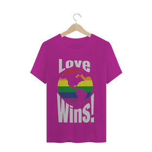 Nome do produtoCamiseta Masc Love Wins