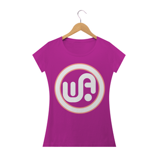 Nome do produtoCamiseta WA - Feminina Logo Branca