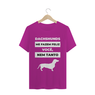 Nome do produtoCamiseta Masculina Frase Dachshund Esnobe