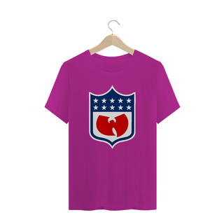 Nome do produtoT-Shirt Camiseta de Malha Quality WUTANG Logo Escudo America