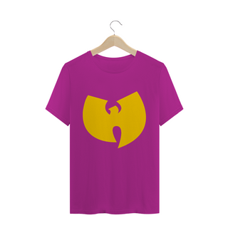 Nome do produtoCamiseta de Malha Quality Wu Tang Clan Logo Tradicional Yellow