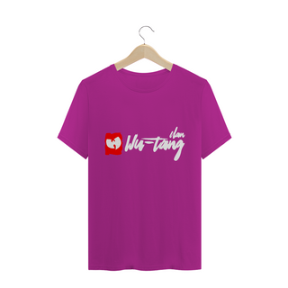 Nome do produtoCamiseta de Malha Quality Wu Tang Clan Assinatura Grafite Vermelho-Branco-Branco