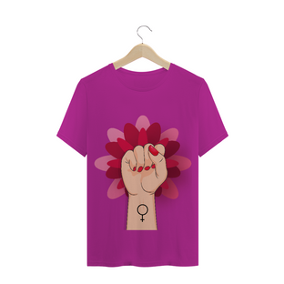 Nome do produtoT-Shirt Feminismo Flor