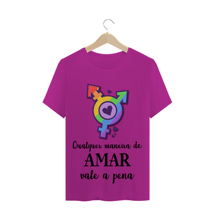 Nome do produtoT-Shirt Qualquer Maneira de Amar 