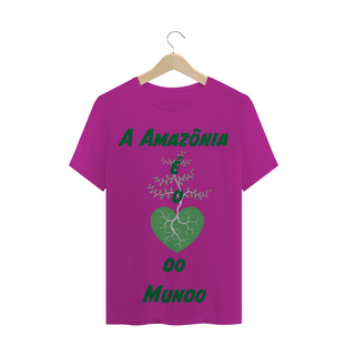 Nome do produtoT-Shirt A Amazônia é o Coração do Mundo