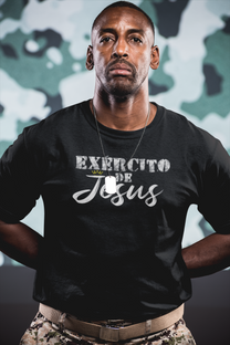 Nome do produtoCamiseta Exército de Jesus - (unissex)