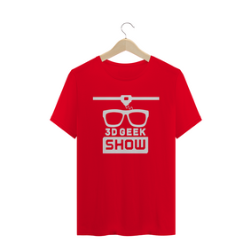 Nome do produto  Camiseta Masculina Vermelha - 3D Geek Show