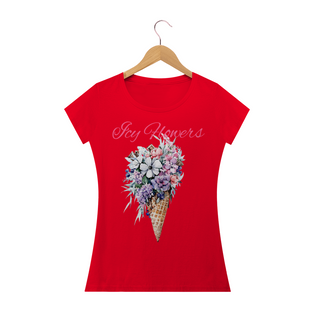 Nome do produtoCamiseta Sorvete de Flores e Doces