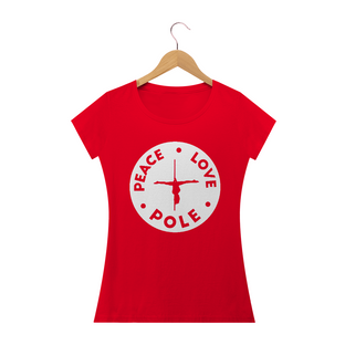 Nome do produtoCamiseta Peace.Love.Pole Baby Long Quality